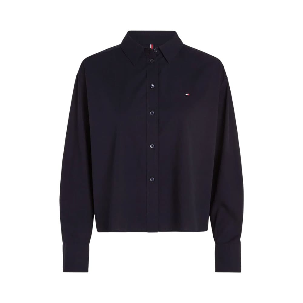 Anúncio: CAMISA CROPPED TOMMY HILFIGER WW0WW41898 DW5 FEMENINO