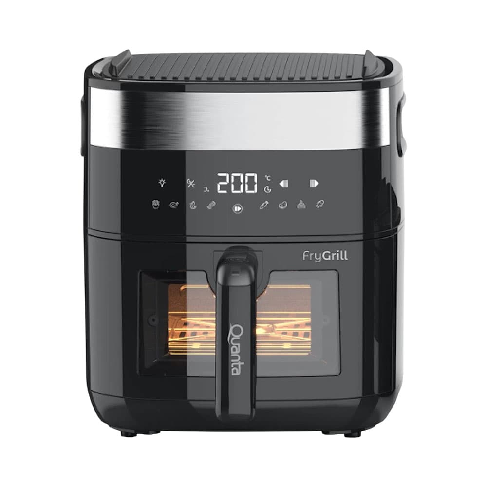 Anúncio: FREIDORA AIR FRYER CON GRILL QUANTA FRYGRILL QTFEG550 2 EN 1 1500W 5.5L 20V NEGRO