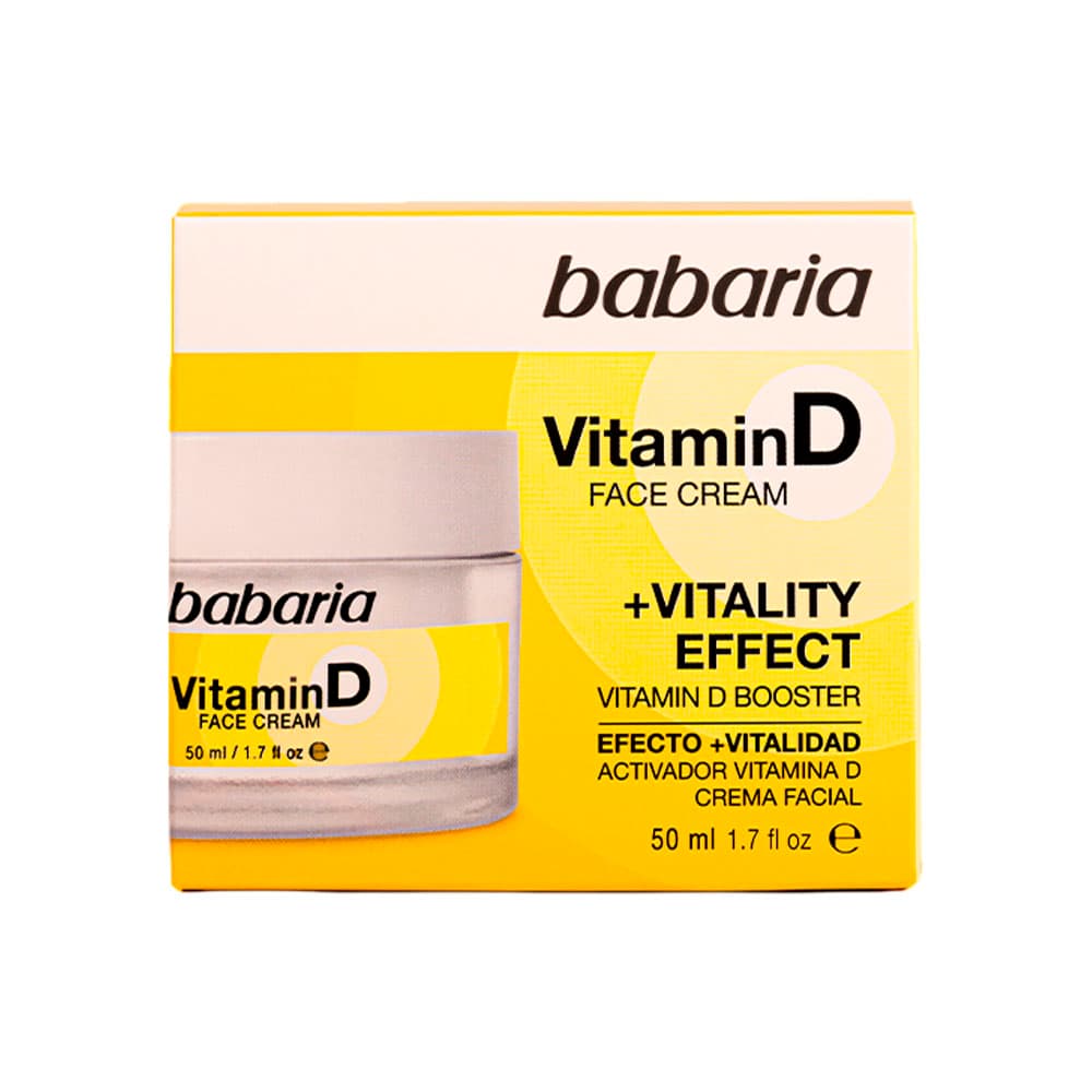 Anúncio: CREMA FACIAL BABARIA VITAMIN D 50ML