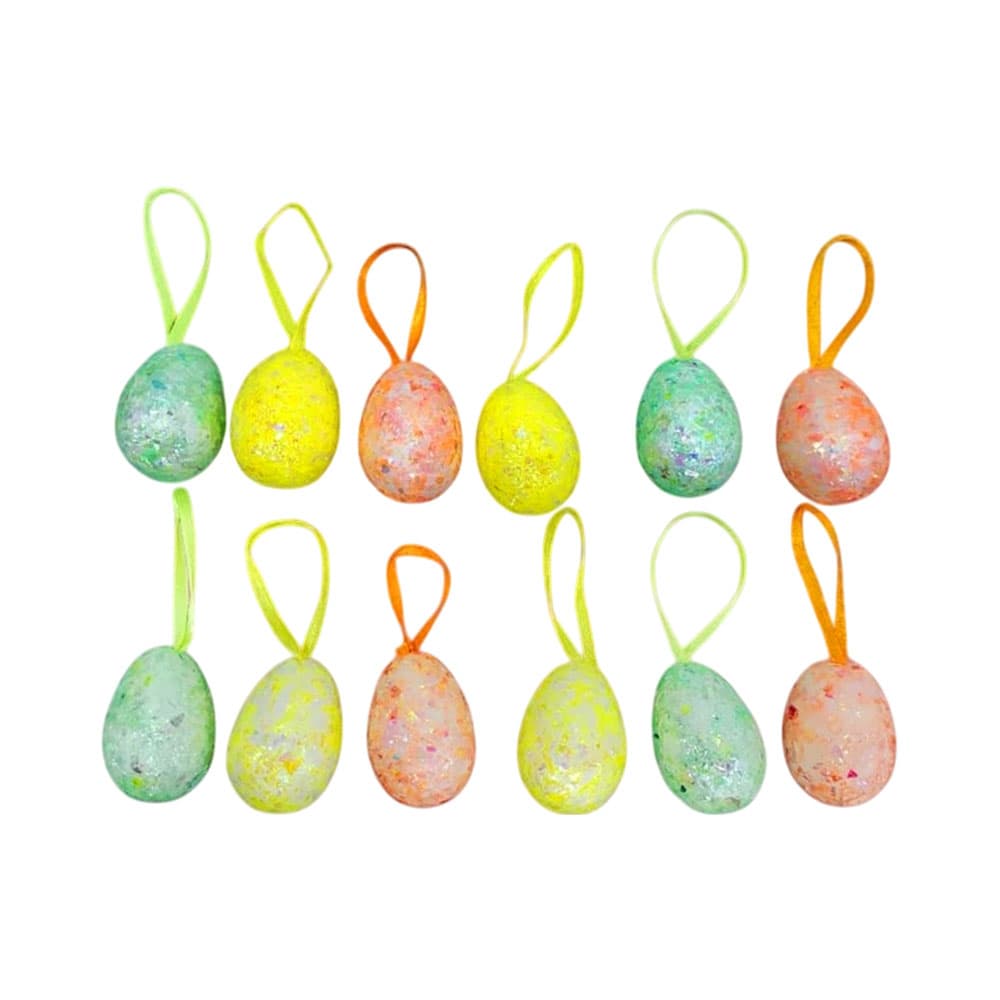 Anúncio: SET DE HUEVOS DE PASCUA COLGANTES LIFE HOME 093334 12 PIEZAS