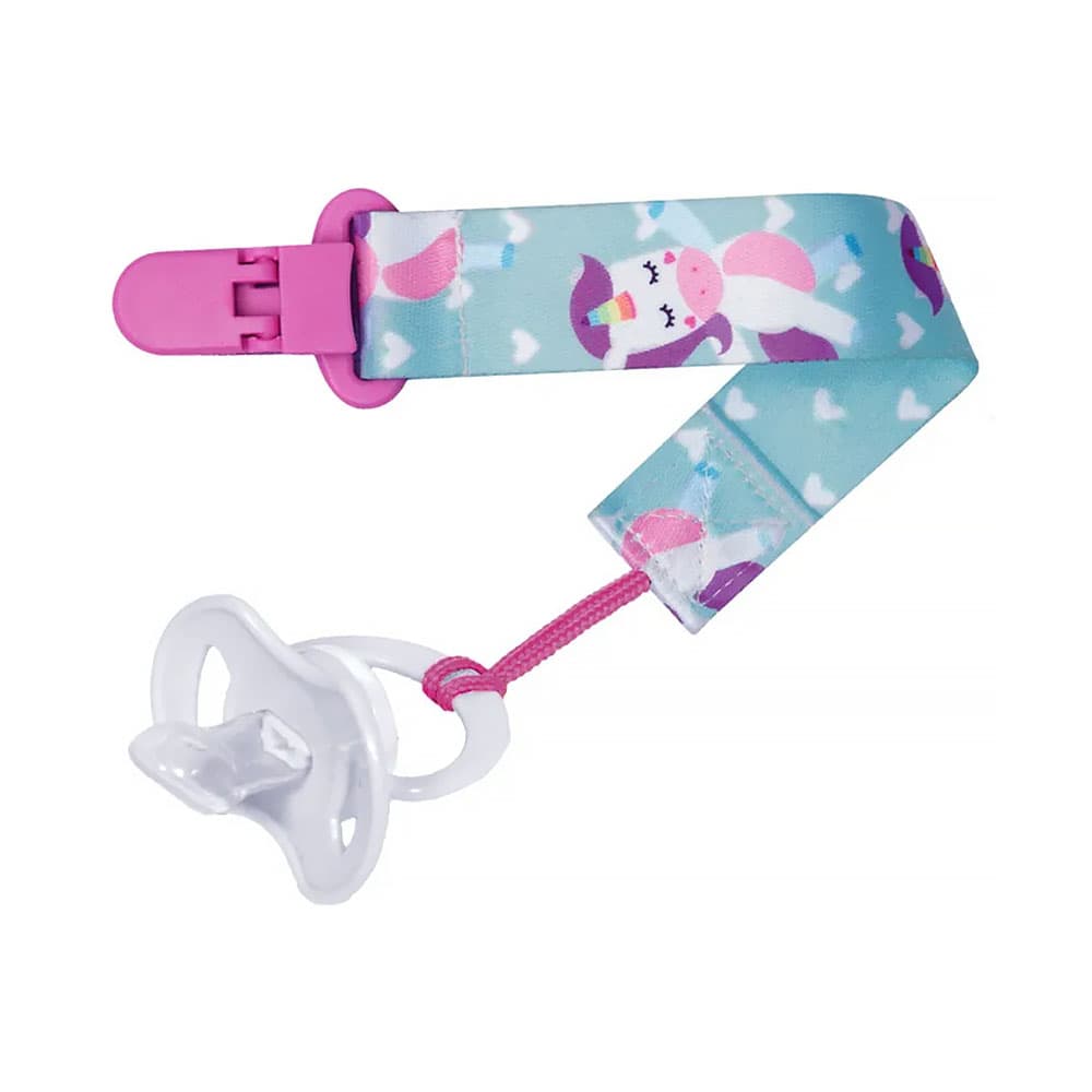 Anúncio: PRENDEDOR DE CHUPETE BUBA 12050 ANIMAL FUN UNICORNIO