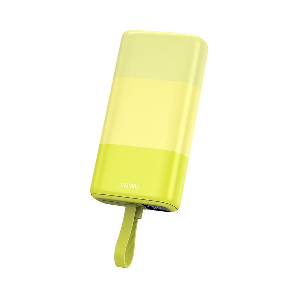 Anúncio: CARGADOR PORTÁTIL WIWU CANDY WI-P015 10.000 MAH AMARILLO