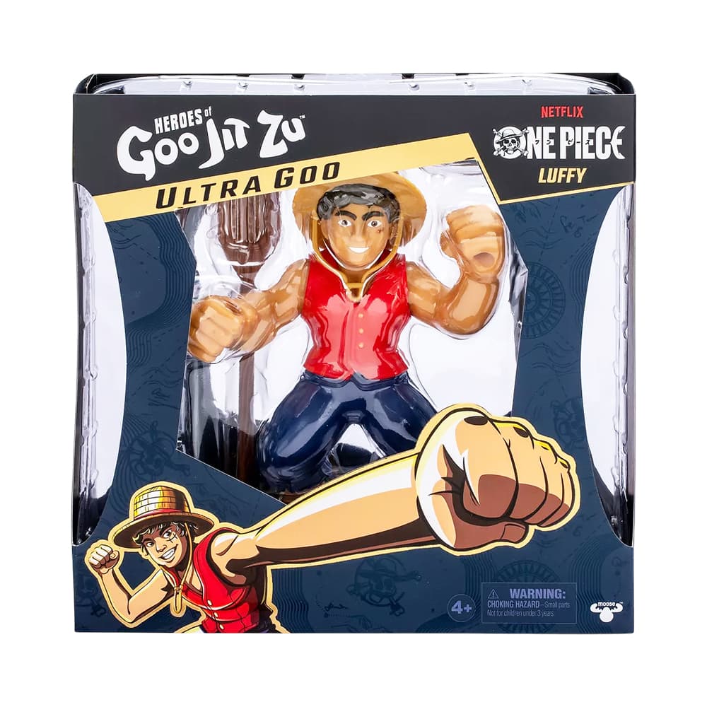 Anúncio: FIGURA MOOSE TOYS GOO JIT ZU HEROES ULTRA GOO ONE PIECE LUFFY 29396