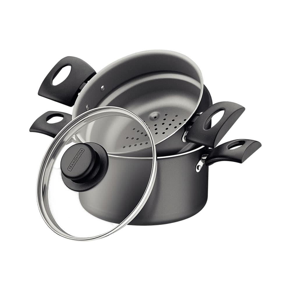 Anúncio: OLLA A VAPOR TRAMONTINA TURIM 20266/616 1.8L 16 CM PLOMO
