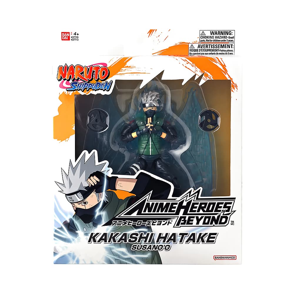 Anúncio: FIGURA BANDAI ANIME HEROES NARUTO SHIPPUDEN KAKASHI HATAKE SUSANO'O 37713