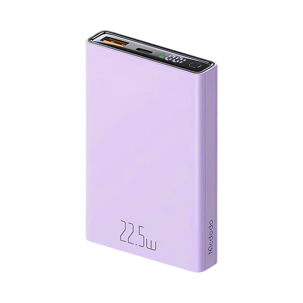 Anúncio: CARGADOR PORTÁTIL MCDODO ULTRA SLIM MC-2945 22.5 W 10.000 MAH PÚRPURA
