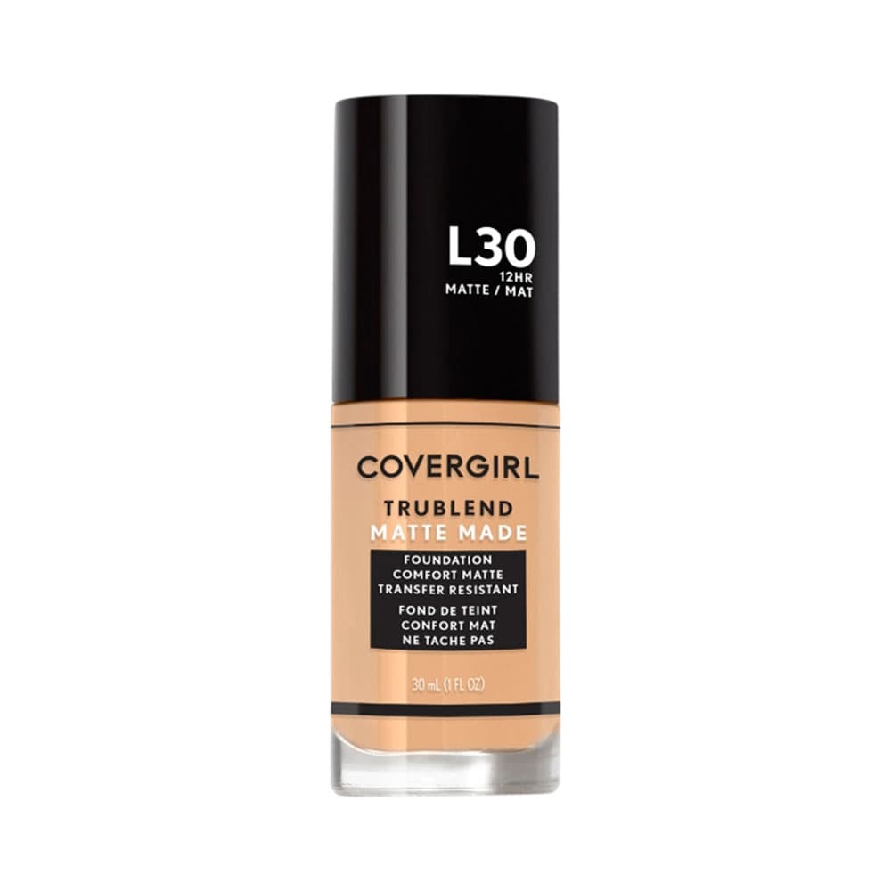 Anúncio: BASE COVERGIRL TRUBLEND MATTE MADE LIQUID L30 GOLDEN IVORY 30ML