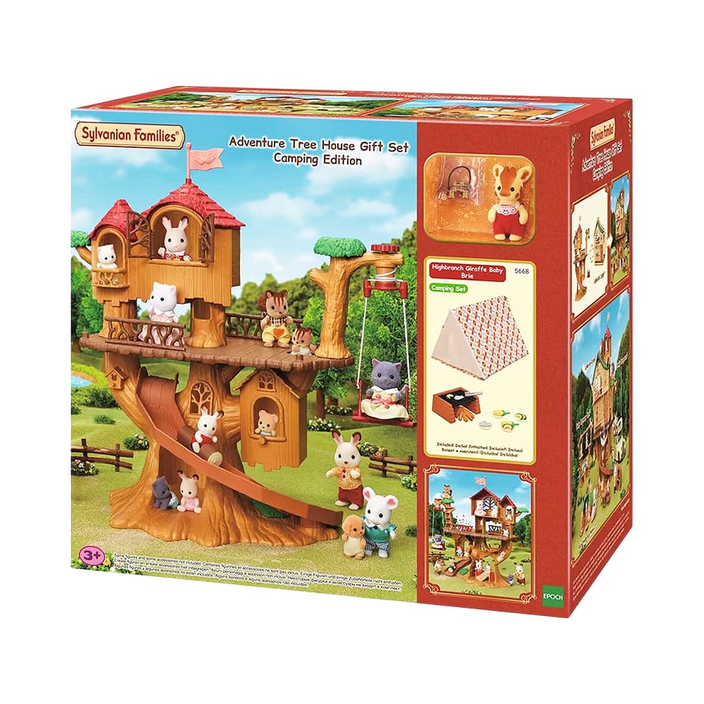 Anúncio: KIT DE JUEGO EPOCH SYLVANIAN FAMILIES ADVENTURE TREE HOUSE GIFT SET CAMPING EDITION 5668