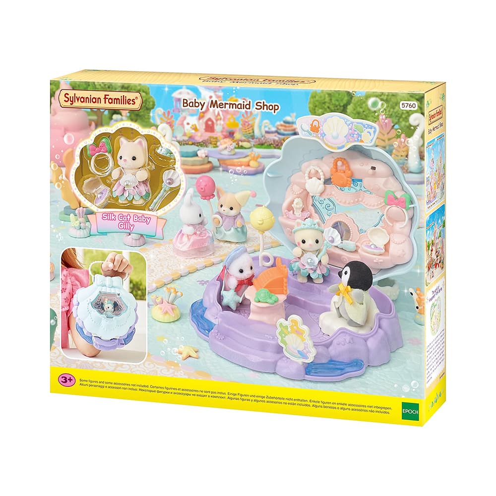 Anúncio: KIT DE JUEGO EPOCH SYLVANIAN FAMILIES BABY MERMAID SHOP 5760
