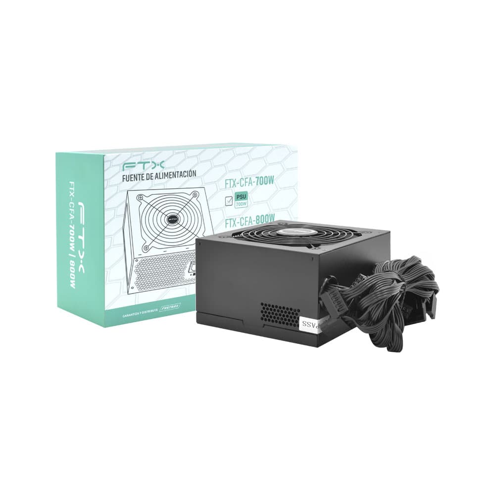 Anúncio: FUENTE DE ALIMENTACIÓN FTX 700W FTX-CFA-700W NEGRO