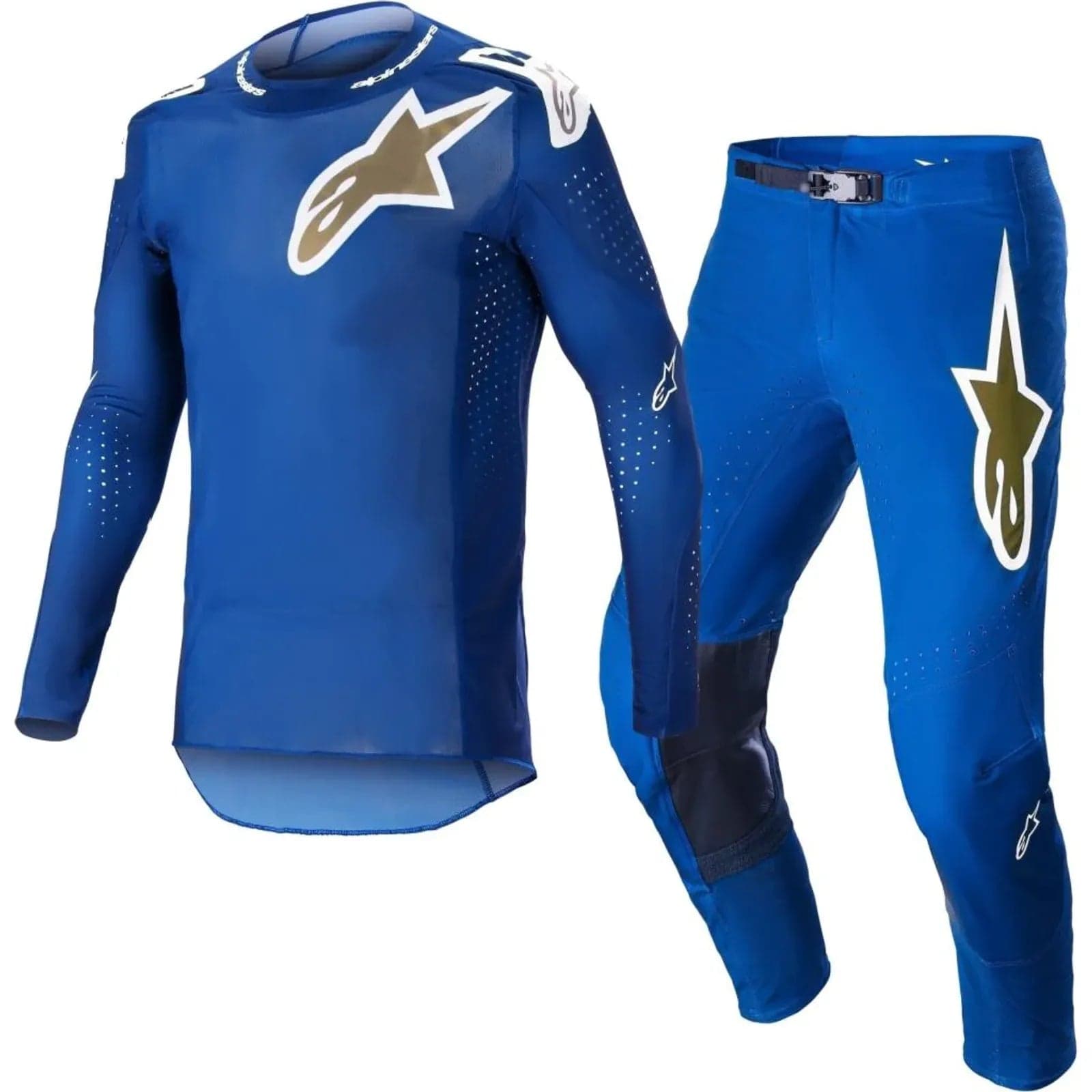 Anúncio: Conjunto Alpinestars Supertech Bruin - UCLA BL BRU GLD - XL