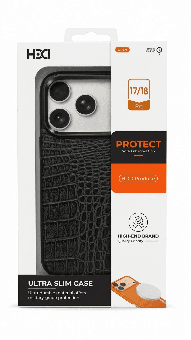 Anúncio: HDD Capa HBC-292 iPhone 18 PRO/17 PRO Black