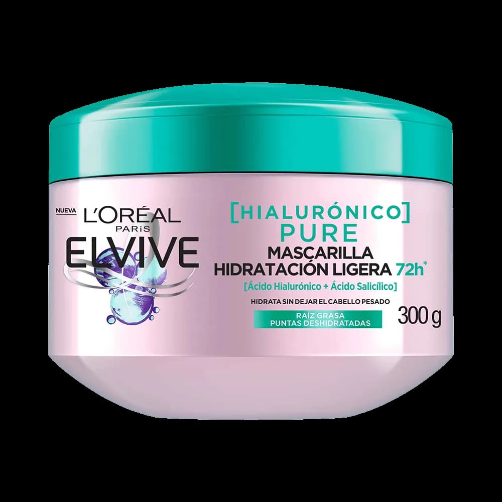 Anúncio: Loreal Mascara Capilar Elvive Pure Hidra Hialuronico 300GR