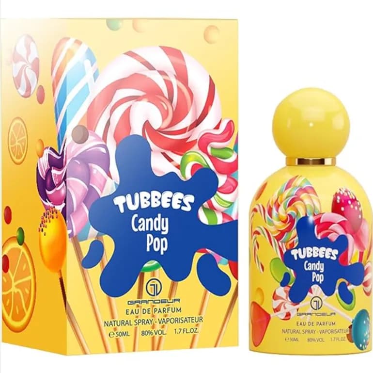 Anúncio: Grandeur Elite Perfume Tubbes Candy Pop Unisex Eau De Parfum 50ML