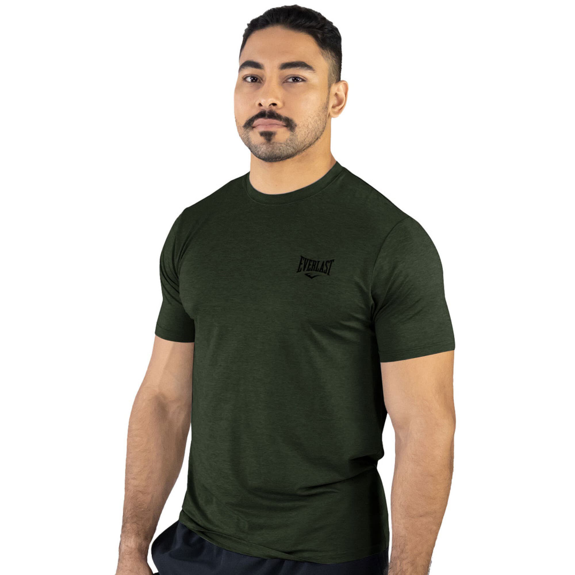 Anúncio: Everlast Remera Masc Poly/spx Champion EV70XAM006 (m) Verde Oscuro