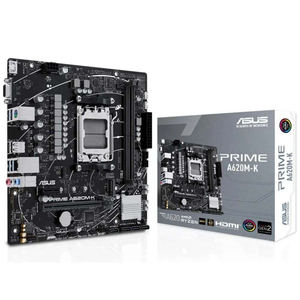 Anúncio: Asus Placa Madre AM5 Prime A620M-K HDMI/DDR5/ARGB GEN2