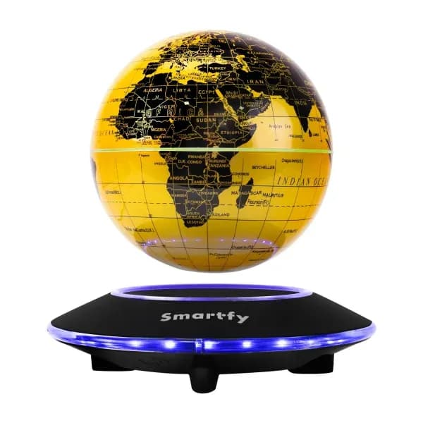 Anúncio: Smartfy Globo Levitante GB01G 14CM Dorado Mapa Mundi 110/220V