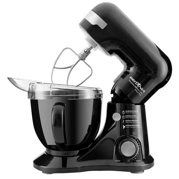 Anúncio: Britania Batidora Planetaria BBP760P 4.5L 12VEL+TURBO/700W/220V Negro