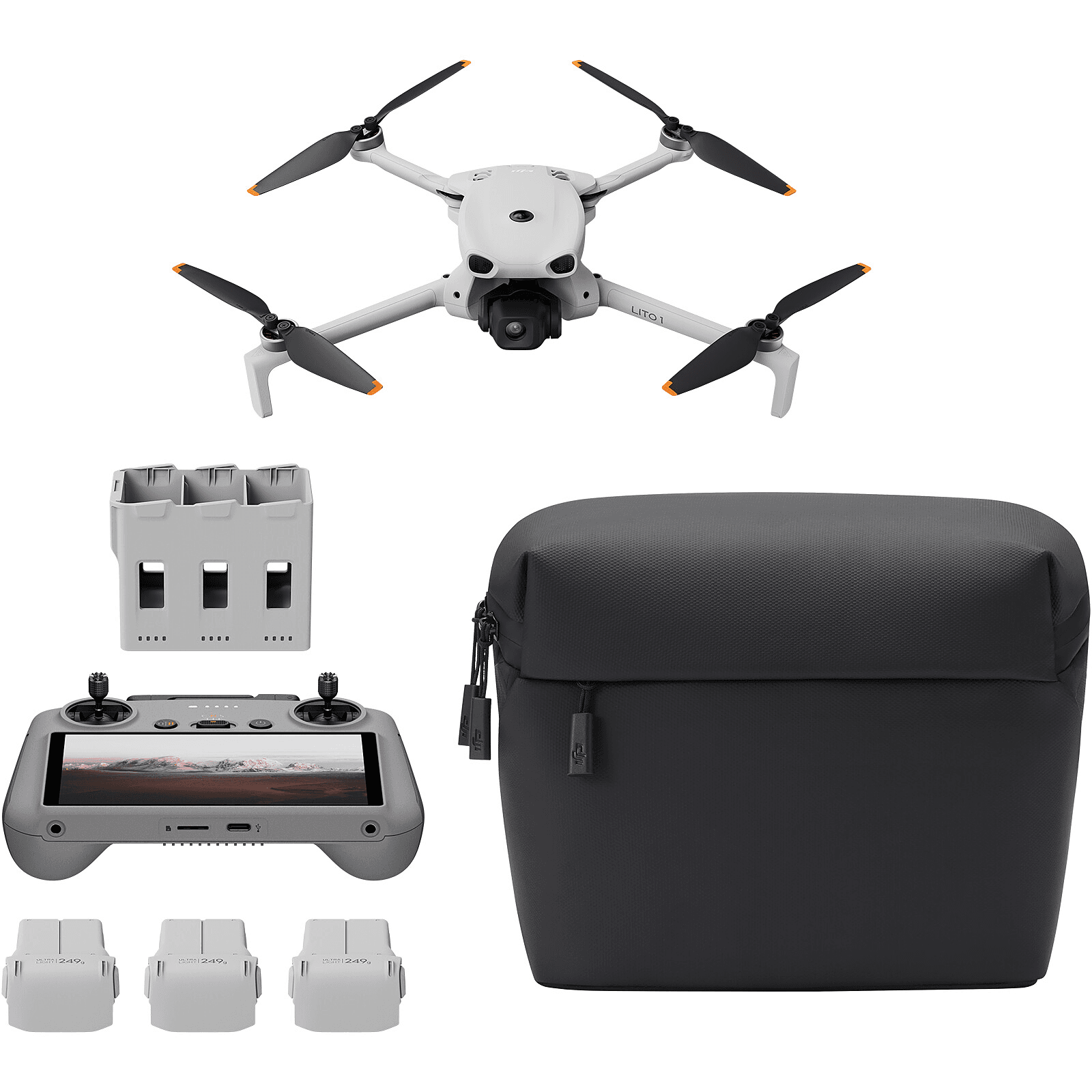 Anúncio: Dji Drone Lito X1 Fly More Combo (dji Rc 2)