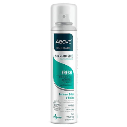 Anúncio: Above Shampoo Seco Aerosol Fresh 150ML