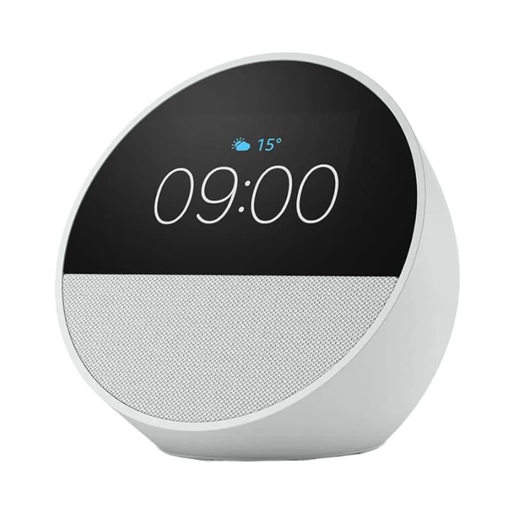 Anúncio: Amazon Echo Spot Smart Alarm Clock With Alexa White 2023