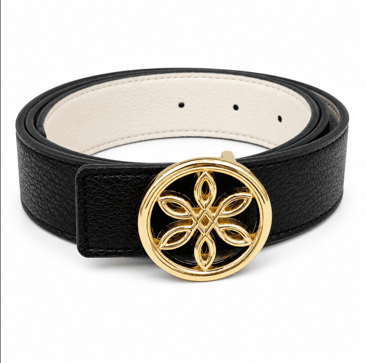Anúncio: Fiore Cinto Unisex B0803BL Negro/blanco