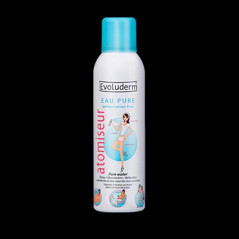 Anúncio: Evoluderm Spray Corporal Pure Water Atomizer 150ML