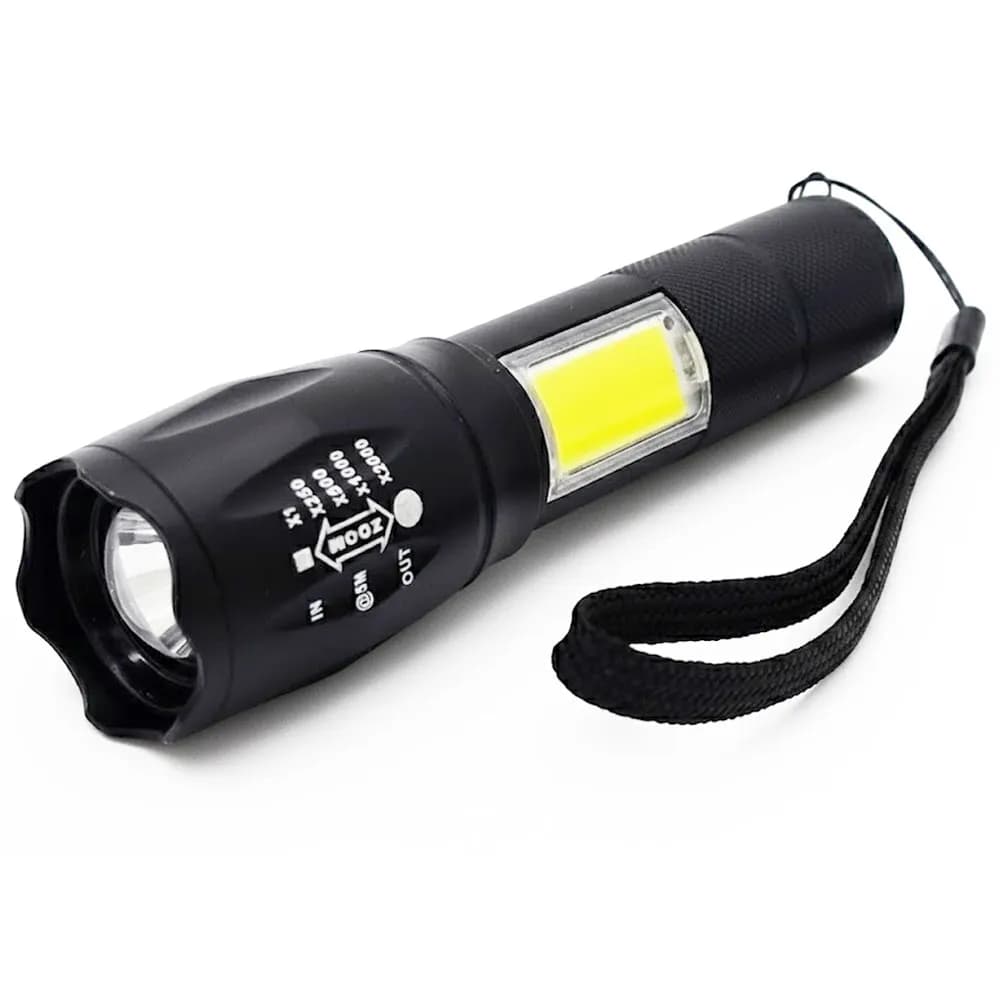 Anúncio: Ecopower Linterna EP-8103 Recargable 800LM/8W Negro