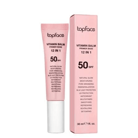 Anúncio: Topface Primer Vitamin Balm Base 12IN1 SPF50 30ML