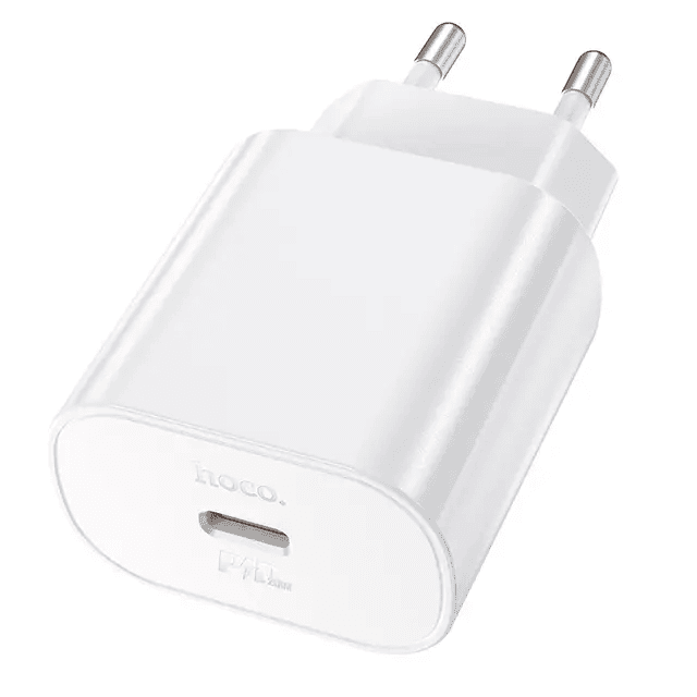 Anúncio: Hoco Cargador N22 25W Fuente S/cable USB-C White