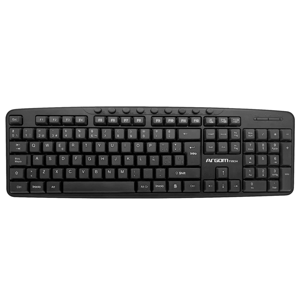Anúncio: Argom Teclado ARG-KB-7807 Multimedia Esp Negro