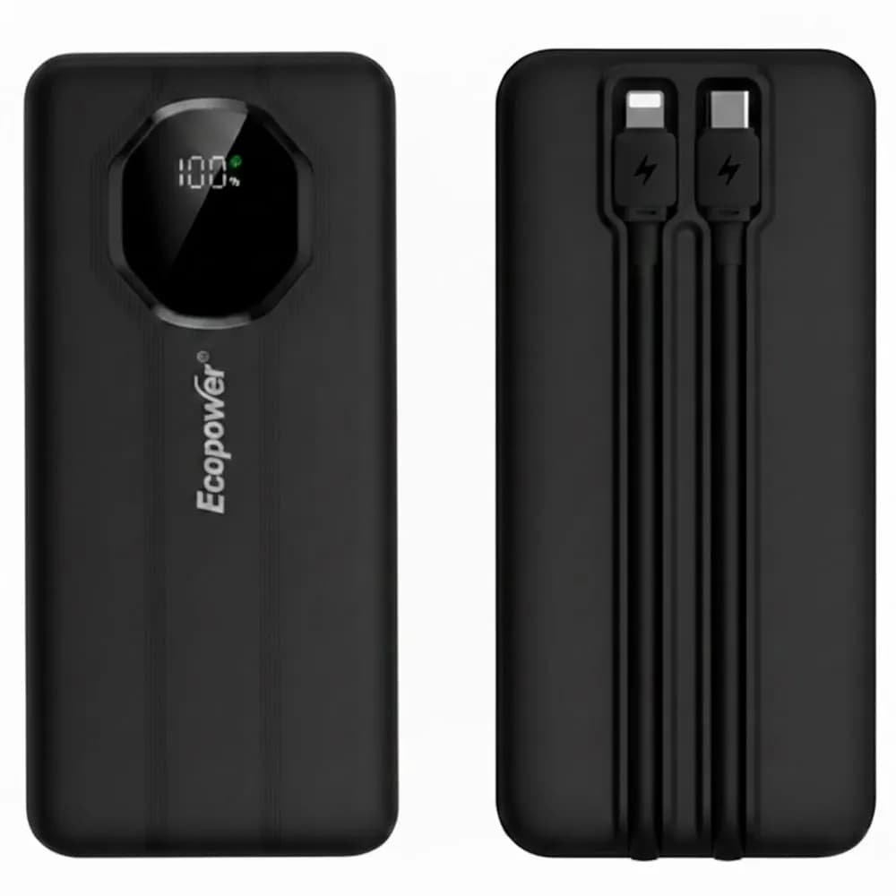 Anúncio: Ecopower Cargador Portatil EP-C835 22000MAH Negro