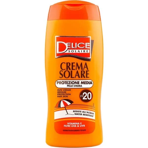 Anúncio: Delice Solaire Protector Solar SFP20 Proteccion Media
