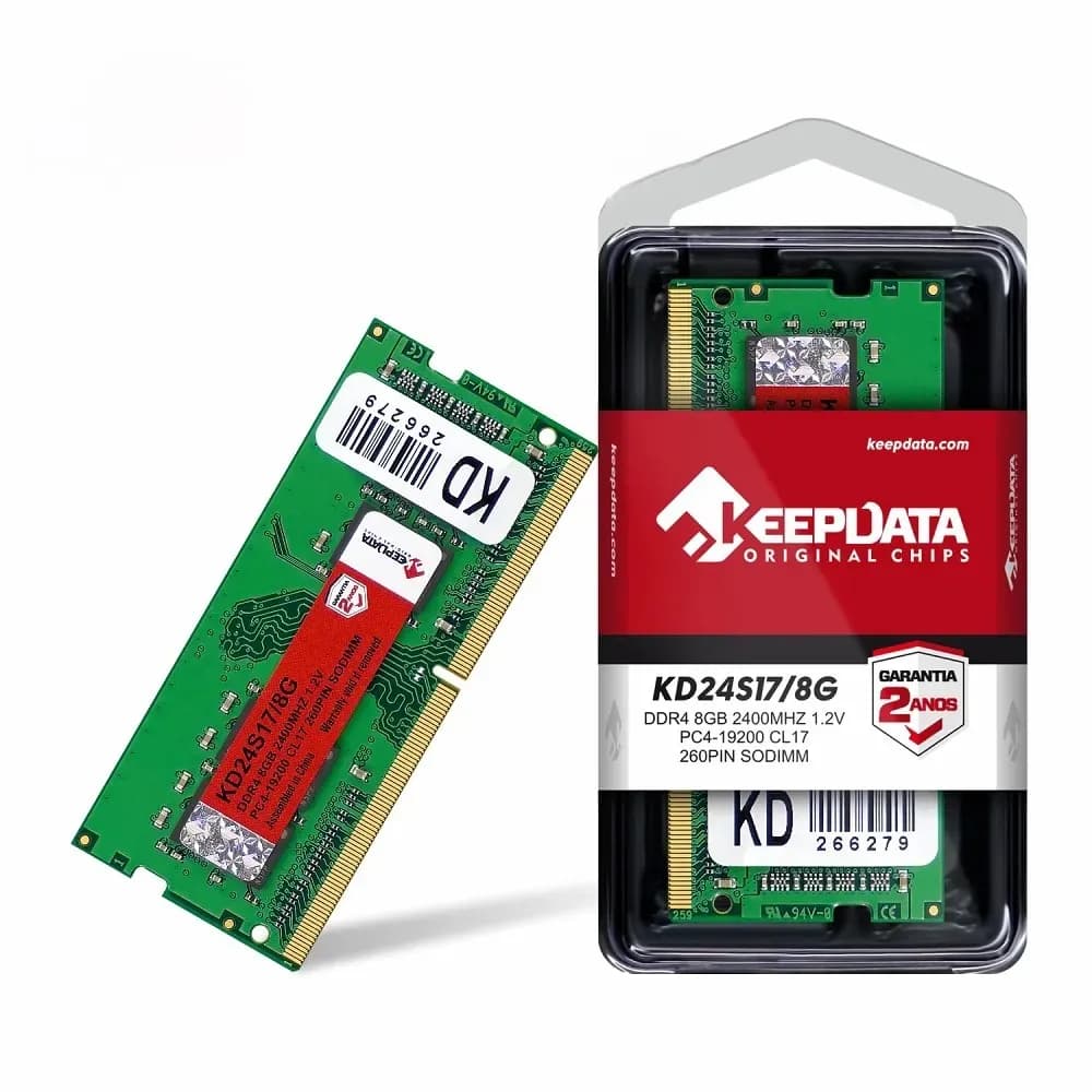 Anúncio: Keepdata Mem DDR4 Nb 8GB 2400 KD24S17/8G