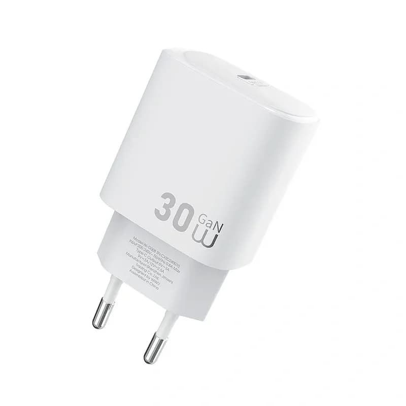 Anúncio: Wiwu Cargador WI-G008 USB-C 30W White