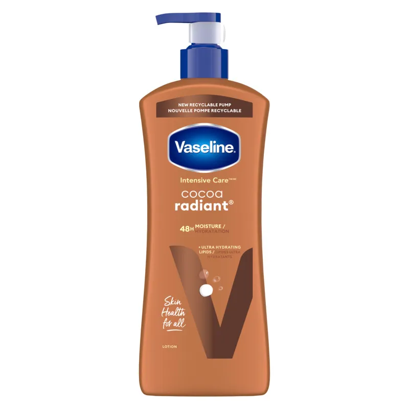 Anúncio: Vaseline Locion Corporal Cocoa Radiant 48HR 1L