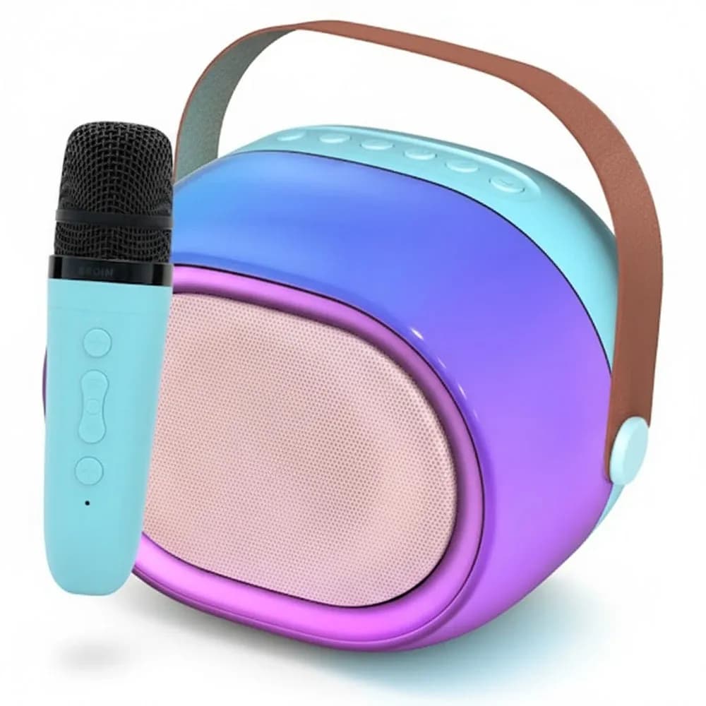 Anúncio: Ecopower Speaker EP-2326 RGB 10W/BT/USB/SD/AUX/KARAOKE/MICROFONO Azul
