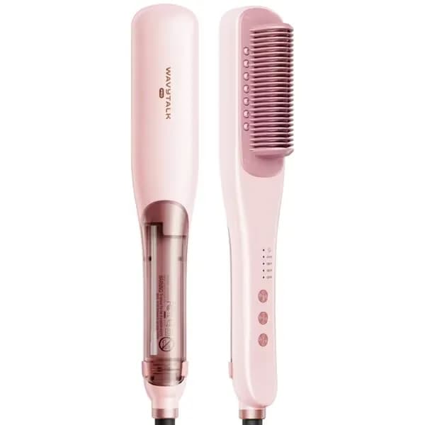 Anúncio: Wavytalk Cepillo Alisador Steamline PRO B395 Pink Bivolt Us