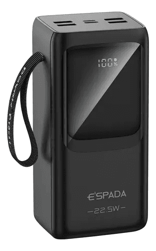 Anúncio: A'gold Cargador Portatil Espada BTE-46E 22.5W 30000MAH (anatel) Negro