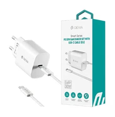 Anúncio: Devia Cargador RCE-3005CL 30W Fuente C/cable USB-C 1P Blanco