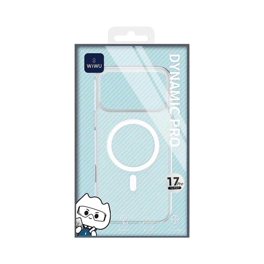 Anúncio: Wiwu Capa iPhone 17 PRO MCC-102 Dynamic PRO Transparente