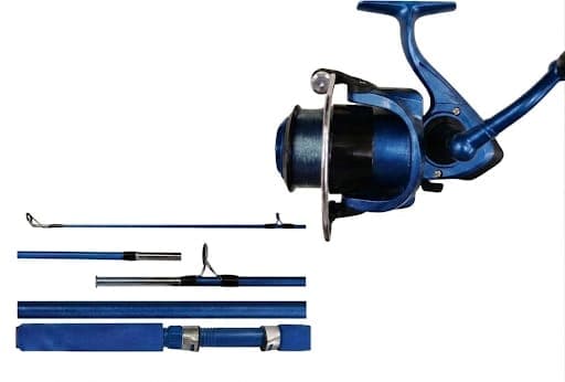 Anúncio: Top Fishing Kit Vara Game 4000 15-30LB 1.65M+CARRETILLA Game 4000 Blue