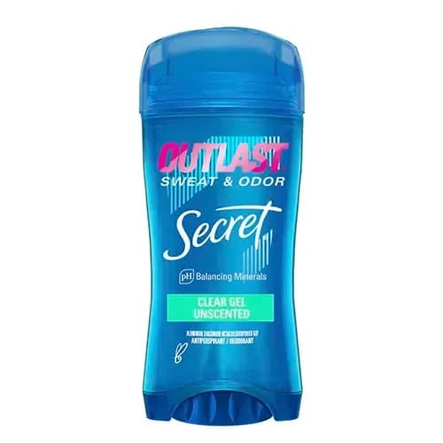 Anúncio: Secret Desodorante Outlast Sweat & Odor Unscented 73G