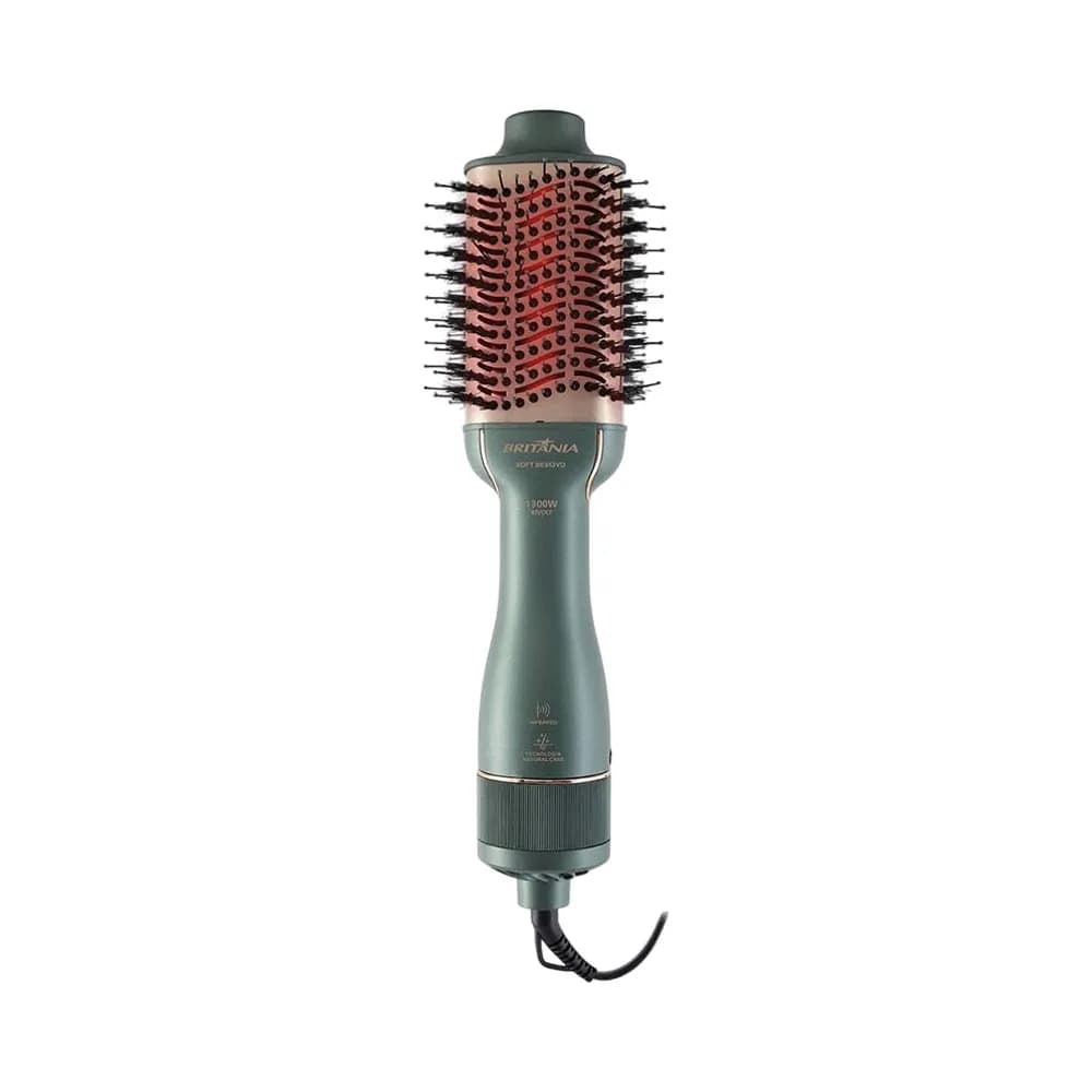 Anúncio: Britania Cepillo Secador BES13VD 3TEMP/2VEL/1300W Bivolt Verde/rosa