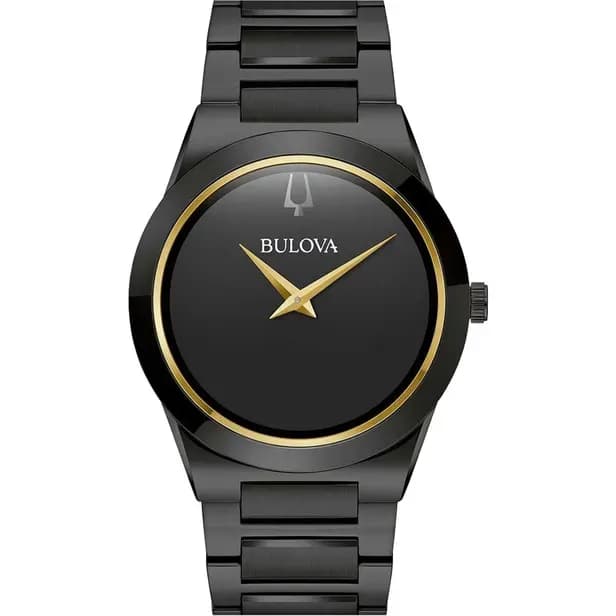 Anúncio: Bulova Reloj 98A313 Black/gold