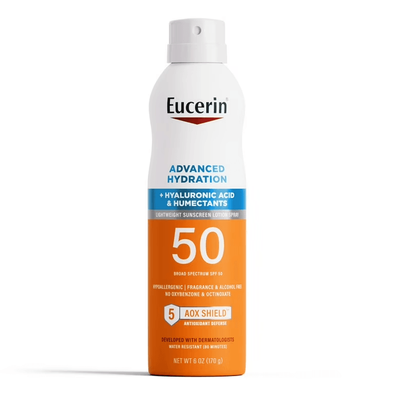 Anúncio: Eucerin Protector Solar Sun Advanced Hydration SPF50 50ML
