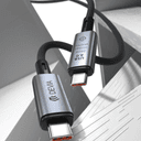Anúncio: Devia Cable Correa PRO5 Adjustable 2EN1 USB-C A USB-C Dark Blue