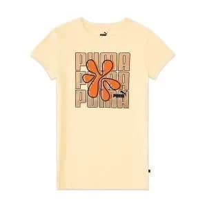 Anúncio: Puma Remera Fem Graphics Wording Tee 682997A04 (t) S Camel