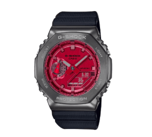 Anúncio: Casio Reloj GM-2100B-4ADR Negro/rojo