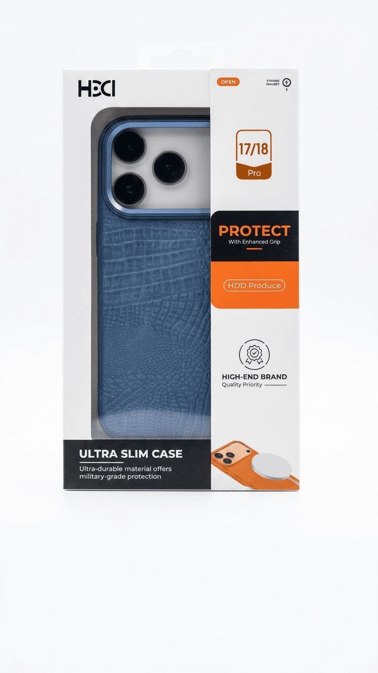 Anúncio: HDD Capa HBC-292 iPhone 18 PRO/17 PRO Blue